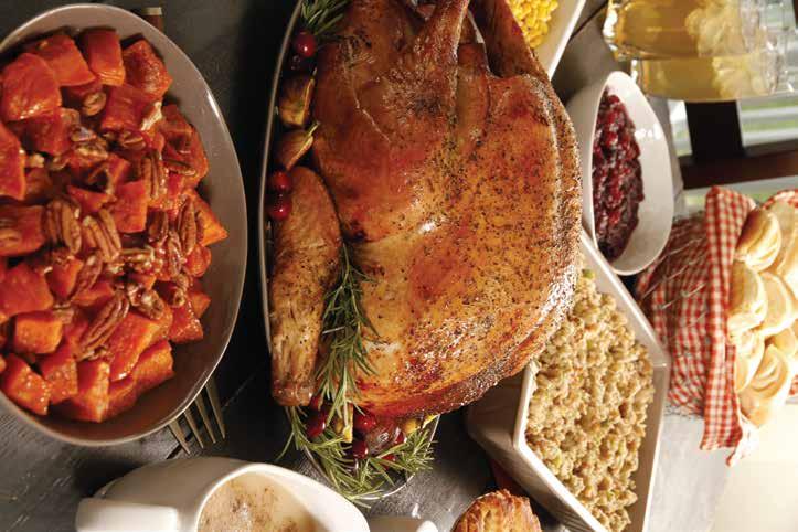 Featuring local signature items Our holiday meals feature many local products: Norbest Turkeys from Moroni, Utah Beehive Bread and Pastry Rolls from Salt Lake City, Utah Beehive Bread and