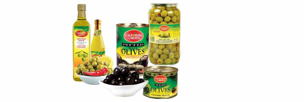 Sliced 63g T-03499 24 x 63g Canned - Olives, Large Whole Black T-021168 12 x 390g OLIVE OIL E.V. Olive Oil - All English Labels-Square Bottle E.V. Olive Oil - Square Bottle with Handle w/ Arabic-English label E.