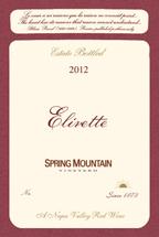 Newly Released 2012 Elivette We are delighted with the way our signature wine expresses an outstanding vintage. Elegance, depth and promise are interwoven into this lovely wine.
