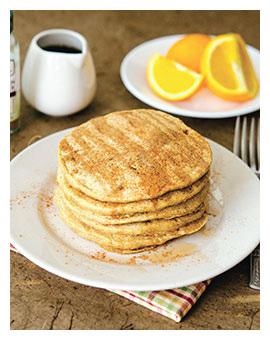 Protein............... 6.1g WW Points.............. 4 Pumpkin Pancakes Makes 6 pancakes Come fall, I love anything that has pumpkin in it.