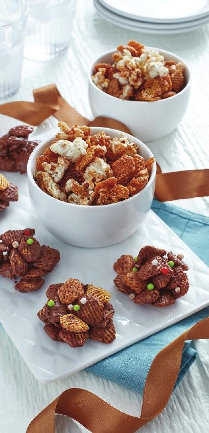 NO-BAKE, CUTE AS A BUTTON DELIGHTS FOR ENTERTAINING, GIFTING OR SNACKING.