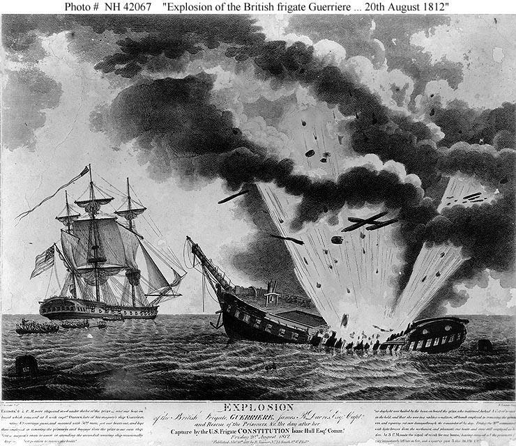 There was early fighting at sea The British blockaded American ports A major U.S.
