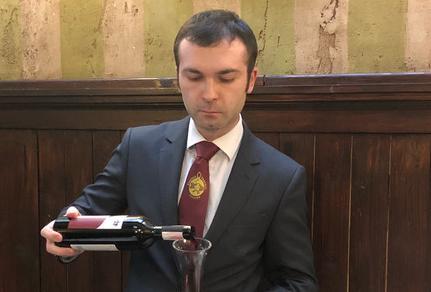 the CIS countries RAIMONDS TOMSON The Best Sommelier of Europe and Africa 2017 Head sommelier of