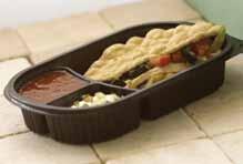 mw800 Series MEDIUM RECTANGLES Microwavable polypropylene medium size platters in 29.5 oz single compartment plus 2 and 3-compartment for entrees, sides, or meals.