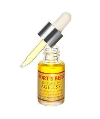 Bert s Bees: Naturally Ageless Intensive Repairing Serum Product Description: Our intensive repairing serum helps minimize the appearance of fine lines and wrinkles around your eyes, mouth and