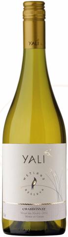 White Wines Yali 2013 Chardonnay Reserve Maipo, Chile This wine is shiny and pale yellow in color.
