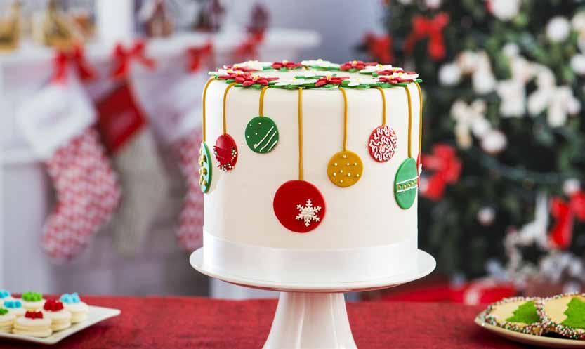 MERRY CHRISTMAS CAKE FINE MILK CHOCOLATE DISCS - 250 g SPONGE CAKE POWDER MIX 250 g 9262048 6