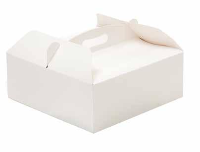 SQUARE BOX WITH HANDLE 0340200 cm 23x23x10 h 1 pc 25