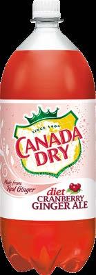 Canada Dry Ginger Ale and Orangeade