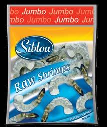RAW SHRIMPS Processed from premium fresh harvested Black