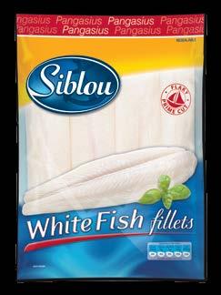 PANGASIUS FILLETS / WHITE FISH FILLETS Processed from premium boneless & skinless white