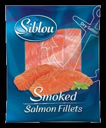 Processed from superior farmed Norwegian  fillet portions: 140-160g.