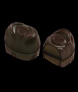 Extra Dark Palet Raspberry Raspberry dark chocolate ganache covered in %72 dark chocolate.