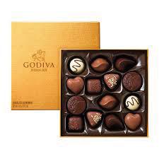 chocolate Godiva classics.