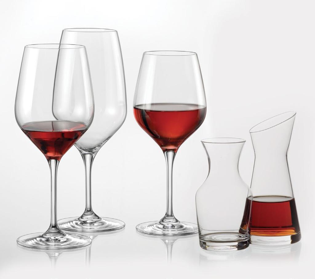 FOLIO glassware & accessories FOLIO glassware Assorted Rona Martina Glasses Shown With Folio Carafes 4900E010*