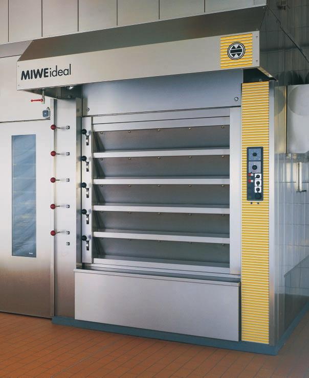 Concept There is always room for the MIWE ideal in even the smallest of bakeries. Slim and compact in construction, this multi-deck oven can work wonders in the tightest of spaces.