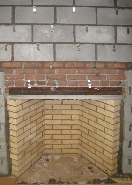 Step 8. The Surround Complete the surround in the same manner as with any other fireplace (Fig. 17). Figure 17.