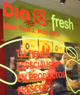 DIA Fresh stores provide a vivid image, full of colour and reminiscent of the Mediterranean diet, based on vegetables, fruit, fish and fresh meat.