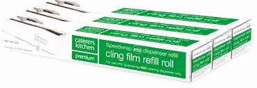 99 Cling Film Refills 1x3x450mmx300m Code 8272 list 23.60 19.