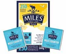 65 1.99 5p 19p 70p West Country Tagged and Enveloped Tea Bags 1x250 Code 4666