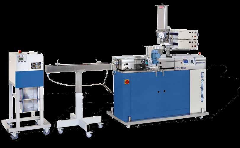 Twin Screw Extruders Twin screw extruders and compounders The ideal companions for continuous compounding Development of new materials Recipe development Production simulation Application in