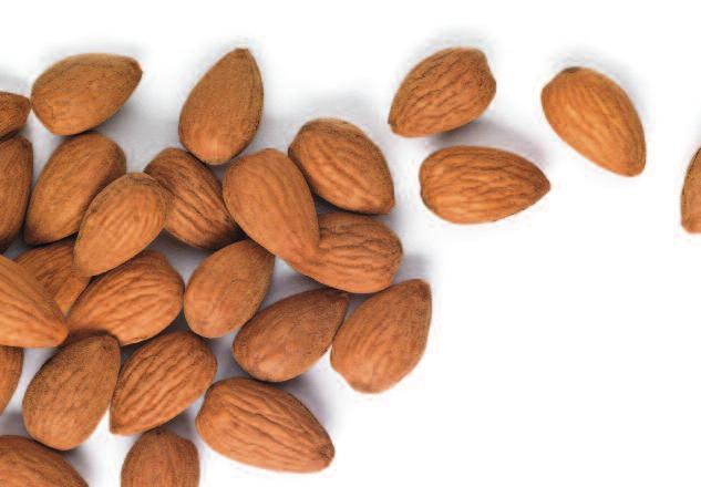Calibro 34/36 Natural Almonds cal.  880 - confezione/packaging: 10 kg.