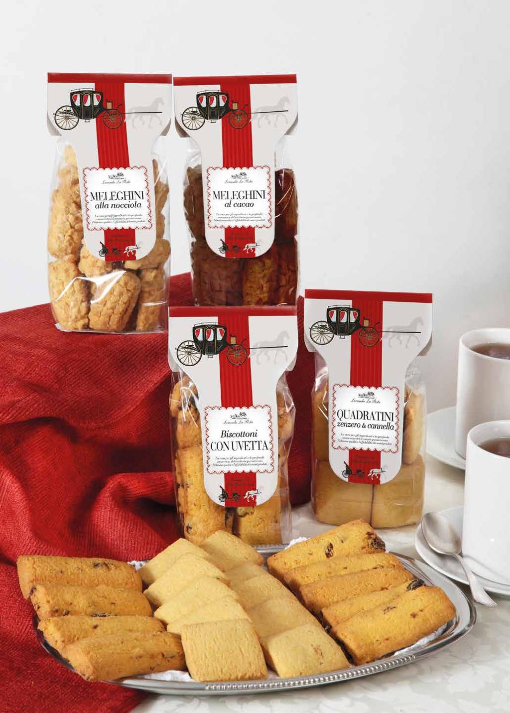 Haute Patisserie - Bisquits Box 08569 Biscuits with raisin 250 08570 Sugar and Ginger Square biscuits