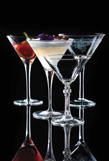Cocktails I Martinis NEW 14-38-191 14-92-119 15-42-136 Martinis 14-38-107 03-18-115 14-38-191 18h x 11d 26cl 9oz Bach Martini Cocktail (Crystal) 14-92-119 17.2h x 10.