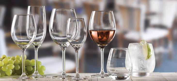 L Esprit was specially developed in cooperation with the wine association and a sommelier. The glass shape is easy for tray service making it the perfect glass for busy restaurants and banqueting.
