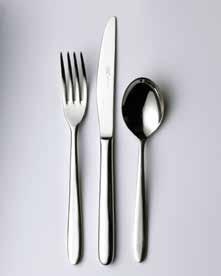 Cutlery I 18/10 Diva 18/10 Finity 18/10 Hena 18/10 Size Description Pack Price 44-10-060 24 Table Knife 12 3.39 44-11-060 22 Table Fork 12 4.