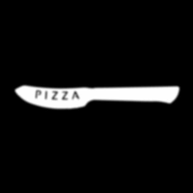 50 Pizza Knives Pizza Knives with polywood handles, designed to look great on the table and feel great in the