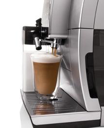 COFFEE function: personalize each beverage adjusting aroma and coffee/milk