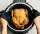 TIP Use cooking spray in place of oil to evenly coat large cuts of protein in the Cook & Crisp Basket.