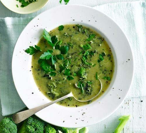 BROCCOLI & KALE GREEN SOUP Directions 1.