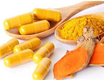2 3 Tbsp per day, by the spoonful or added to smoothies. Turmeric capsules about 500-1000 mg. Take one capsule with breakfast, lunch and dinner.