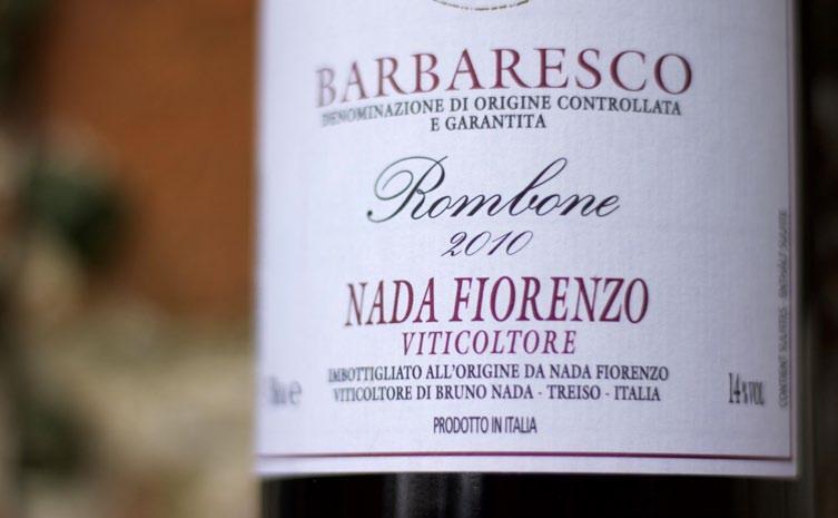 lower in alcohol (14% vs 14.5%) and weaves her magic surreptitiously slowly creeping up from behind intoxicating you with her perfume. Drink 2023+ Nada s flagship Barbaresco Rombone is superb in 2013.