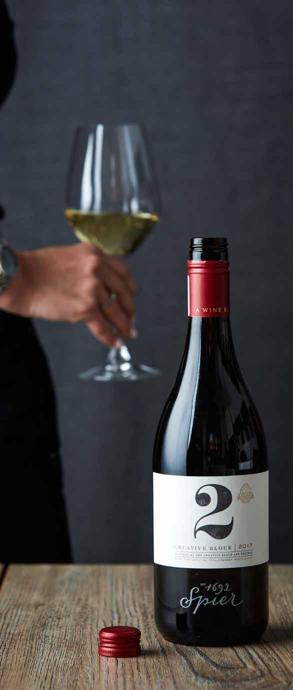 CHENIN BLANC 1 60 KWV Classic, Paarl This wine displays prominent aromas of tropical fruit, guava and ripe melon The palate is vibrant and fresh with a linear acidity and an enduring finish 210 Ernst