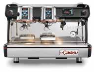 the Barista to choose the button for perfect extraction. Equipped with PGS technology (perfect grinding system). Machine supports up to 2 grinders for different coffee blends.