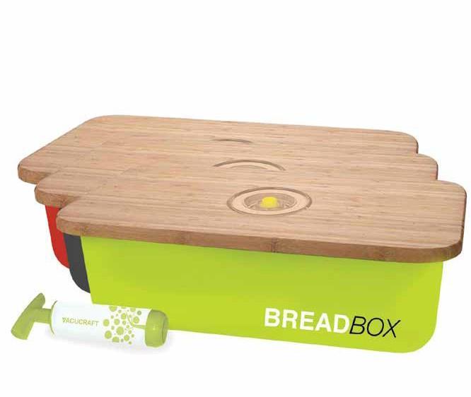 VC-500 Bamboo Fiber Bread Box Our Bamboo Fiber Bread Box is at blodagrable and BPA-Free bamboofiber.