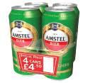 Amstel Cans, 4 Pack, 4 x