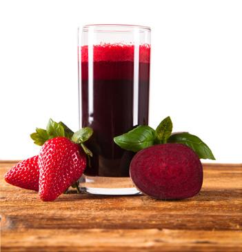 BLOOD SUGAR LOWERING SMOOTHIES 18 Berry Beet Smoothie 1 cup nondairy milk 1 cup sliced strawberries 1 small beet, peeled and chopped 1 to 2 teaspoons honey (optional)
