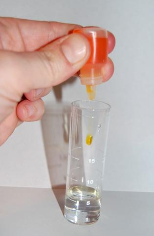 This test measures carbonate levels in the water.