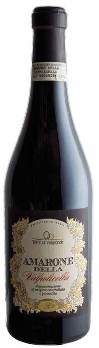 Amarone della Valpolicella DOCG It is produced in small quantities with a traditional method remained unchanged over the centuries, characterized by a careful selection of grapes and their withering,