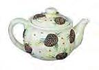 AAA Im ports 407-884-0078 October 2010 Page 3 Fall Specials DB000-03271 Pine Cone Tea Pot 8" [Pack12]