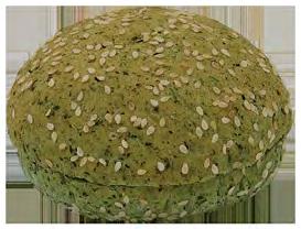 hamburger bun with sesame seeds 50