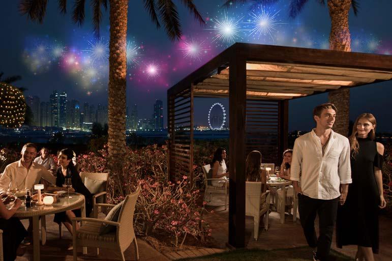 8 A LUCKY NEW YEAR S EVE AT BA RESTAURANT AND LOUNGE Spend your last night of 2018 tasting an array of Asian dishes with breathtaking views of Dubai Marina skyline.