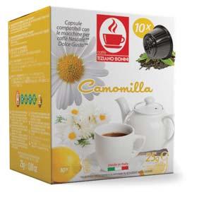 The selection of soluble products, Compatibles Teas and