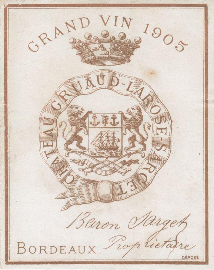 60% Cabernet-Sauvignon - 30% Merlot - Cabernet-Franc & Petit Verdot. Produktion ca. 350.000 Flaschen Château Talbot Grand Cru Classé Saint-Julien 102 ha.