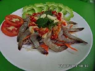 160 B 55 Fresh shrimp with fish sauce