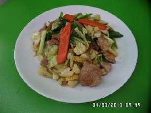 Thai Foods / Тайская кухн 79 Pad Boi Sien fried noodle